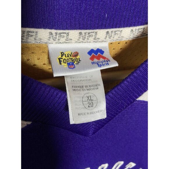 Minnesota Vikings NFL Pullover Jersey Sweatshirt XL By Mighty Mac Sports - Picture 6 of 16